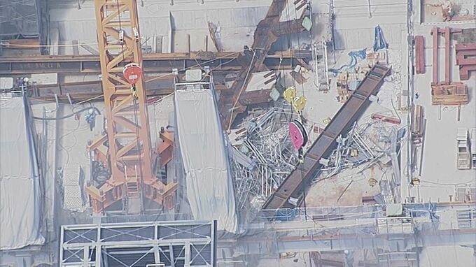 【速報】現場監督ら2人を業務上過失致死傷の疑いで書類送検　2023年東京・八重洲ビル建設現場鉄骨落下2人死亡3人重傷事故 「支保工」の強度計算を誤ったか|TBS NEWS DIG