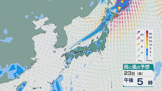 台風9号から変わった熱帯低気圧は「しぶとく日本に影響」 北日本では週末雨が強まる見込み 雨と風シミュレーション|TBS NEWS DIG