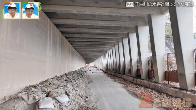 廃道化した「半過洞門」＆「宮澤隧道」をめぐる 千曲川の水害と闘ってきた道の歴史 長野【道との遭遇】　|　名古屋・愛知・岐阜・三重のニュース【CBC news】 | CBC web