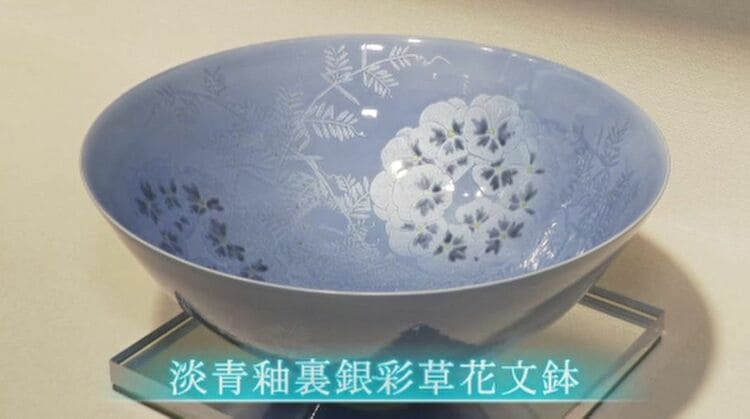 九谷焼の陶芸家“釉裏銀彩”の中田一於氏が人間国宝に「本当に長く待ち