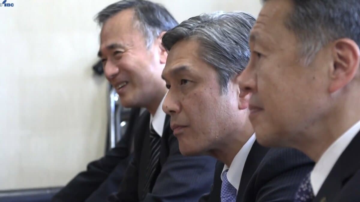 仙台市のエネルギー関連企業が大船渡市に義援金贈る | IBC NEWS | IBC