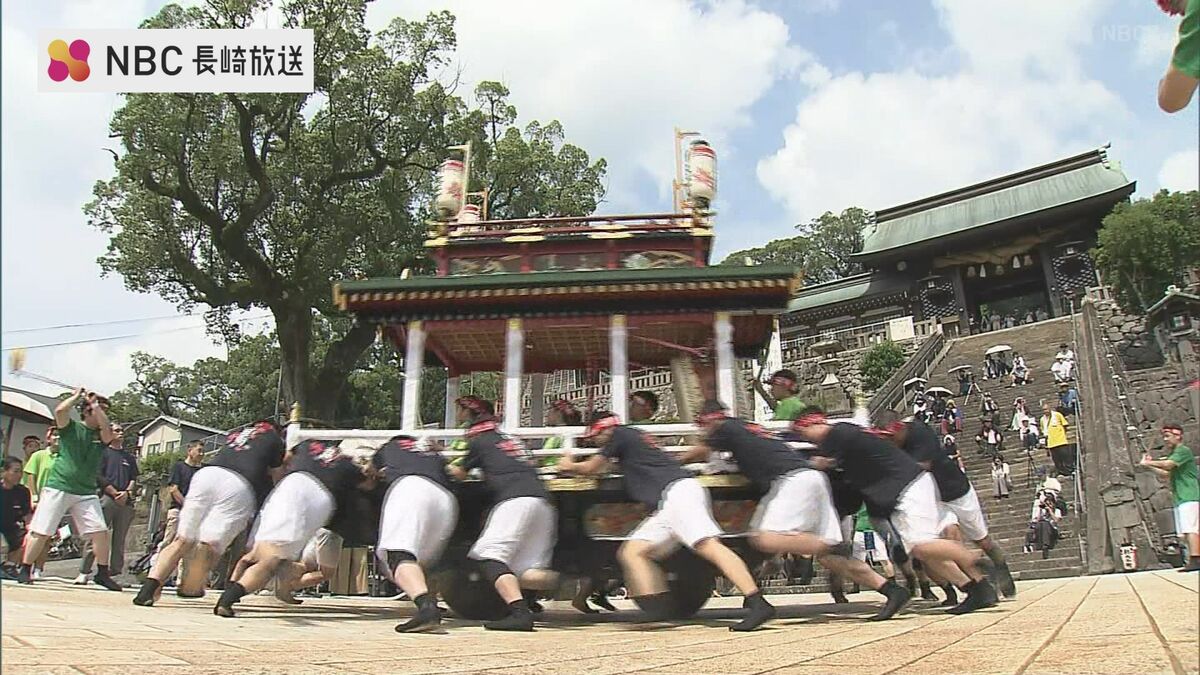 長崎くんち2025｜新大工町】根曳は全員初挑戦！120年の伝統守る唯一の