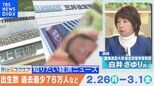 知っておきたい経済ニュース1週間 3月2日(土) 出生数 過去最少76万人8年連続減など【Bizスクエア】|TBS NEWS DIG