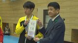 「皆さんの応援のおかげで優勝できました」　全国優勝の駿台甲府校高校ハンドボール部が次世代甲府大使に|TBS NEWS DIG