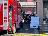 「爆発音が聞こえた」福島市の楽器店で火事　女性客がけが　店外にスプレー缶　|　福島のニュース│TUF