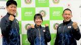 【ライフル射撃日本代表】3大会連続五輪出場の岡田直也「日本勢第1号金メダル目指す」初出場の野畑美咲「ファイナル目指す」|TBS NEWS DIG