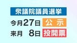 あす23日衆議院解散へ　衆議院選挙の鹿児島１区に新候補で4選挙区で計10人に　|　鹿児島のニュース｜MBC NEWS｜南日本放送