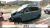 去年県内で発生した交通事故は約2500件で前年より減少 亡くなった人も減少(山形) | 山形のニュース│TUYテレビユー山形