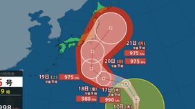 【台風情報】台風25号が発生　18日には暴風域　20日から21日にかけ接近かシルバーウィーク直撃のおそれ【雨・風シミュレーション・全国週間天気予報】気象庁の進路予想|TBS NEWS DIG