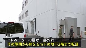 防衛省の建物内で作業車がエレベーター扉に衝突 はずみで隙間から防衛省の技官の男性(60)が転落し死亡 警視庁|TBS NEWS DIG