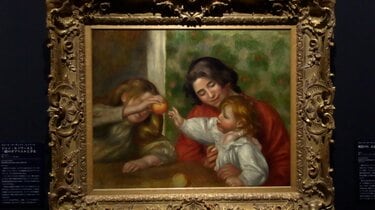 鏡野町にある山田養蜂場のギャラリーで近代フランス絵画などの所蔵作品