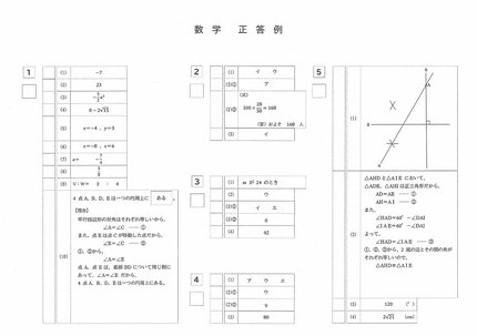 速報・高校入試】岡山県公立高校 入試問題解答「5教科・正答例」を掲載