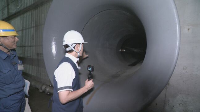 まるで“地下神殿” 階段で7分下った先に…「小学校プール約400杯分の雨水を3時間で排水」 名古屋の街を水害から守る新施設【東海豪雨から25年】|TBS NEWS DIG
