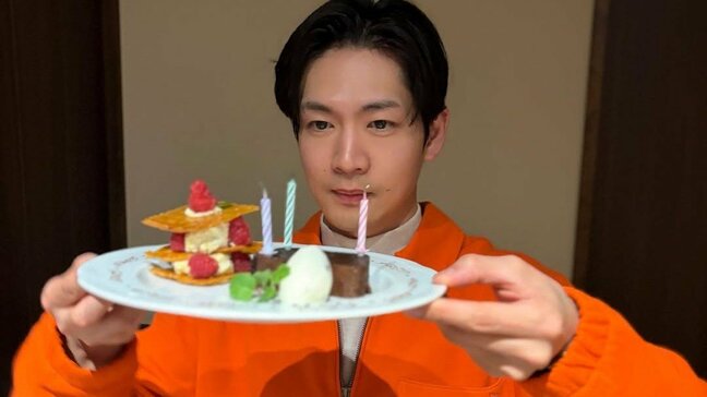 【 松下洸平 】39歳の誕生日 〝28歳くらいですか?と聞かれて「んーと、39歳です」〟度重なるお祝いに「いいもんですね」|TBS NEWS DIG