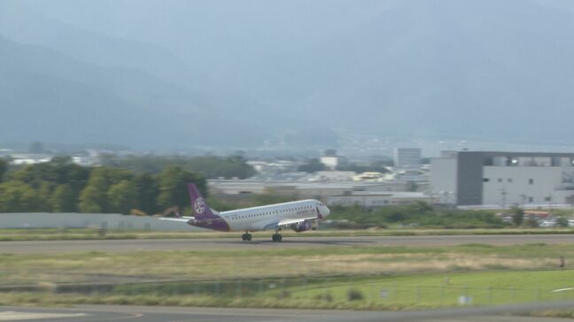 使いやすいダイヤとインバウンドの増加で…信州まつもと空港の利用好調 ２年連続２５万人超|TBS NEWS DIG