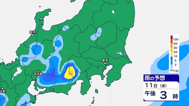 「雷を伴った激しい雨」甲信地方に警報級大雨の可能性 地盤緩みで土砂災害に厳重警戒を【雨シミュレーション】|TBS NEWS DIG