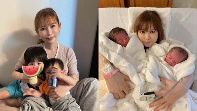 双子1歳の誕生日【 中川翔子 】「本当に双子に出会えて良かった」「なんか悟天とトランクスみたい！」祝福の声続々|TBS NEWS DIG