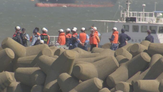 潮干狩りで流され行方不明の男性2人のうち1人を救助　病院搬送も容態不明　茨城・東海村|TBS NEWS DIG