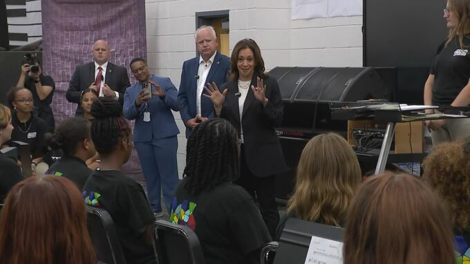 ハリス副大統領が南部の激戦州でバスツアー　有権者と直接対話重ねる|TBS NEWS DIG