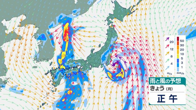 【台風5号】14日に関東へ接近→東北・北海道へ北上か、熱帯低気圧の影響で西日本でも“警報級”大雨の可能性（雨風シミュレーション）　|　高知のニュース・天気｜KUTV NEWS | KUTVテレビ高知