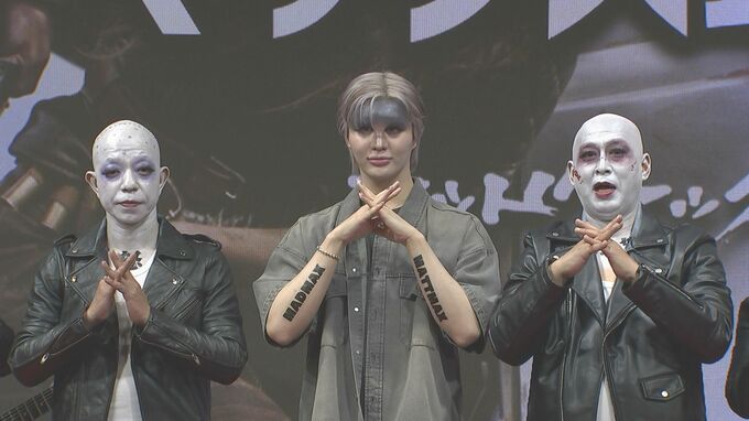 Mattさん メイクは "車に乗りながらできます" 小峠さん＆長谷川さんを白塗りメイクで "Mattマックス軍団に"|TBS NEWS DIG