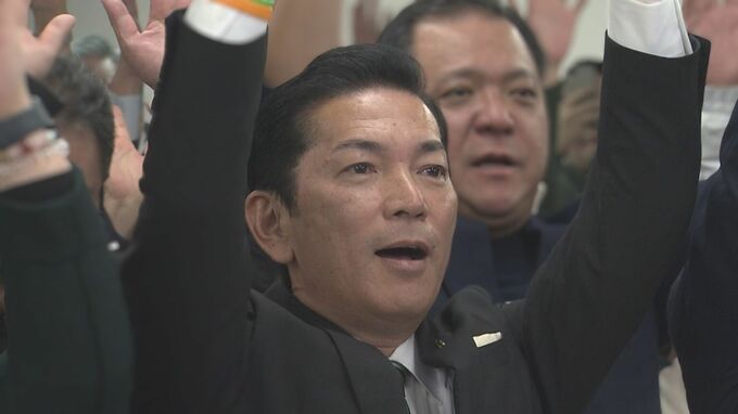 浦添市長選挙  松本哲治氏が4期目の当選  軍港移設への市民理解「再確認できた」|TBS NEWS DIG