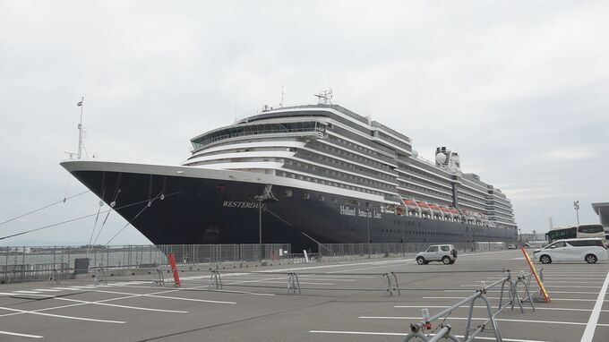 神戸市からの北陸応援メッセージも… クルーズ船「ウエステルダム」が金沢港入港|TBS NEWS DIG