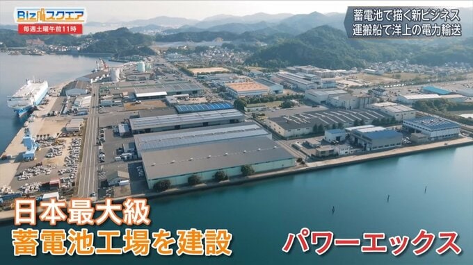エネルギーの新ビジネス、蓄電池を量産・活用～パワーエックス伊藤正裕社長インタビュー～【Bizスクエア】|TBS NEWS DIG