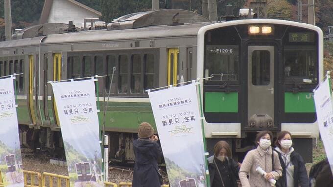 混雑続くJR只見線　列車増便を12月4日まで延長「只見線の風景楽しんで」　|　福島のニュース│TUF