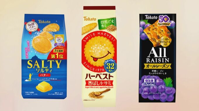「ハーベスト」や「オールレーズン」値上げまたは内容量減へ　来年2月から　東ハト