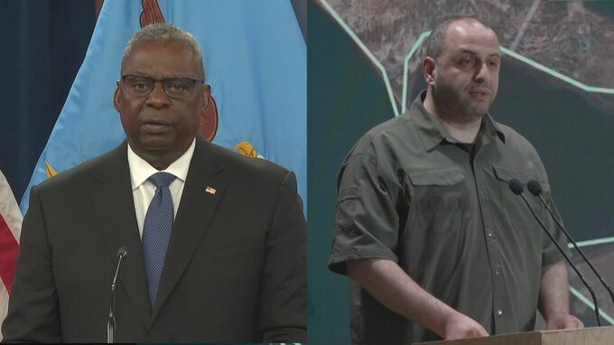 米オースティン国防長官　ウクライナ国防相に就任への祝意|TBS NEWS DIG