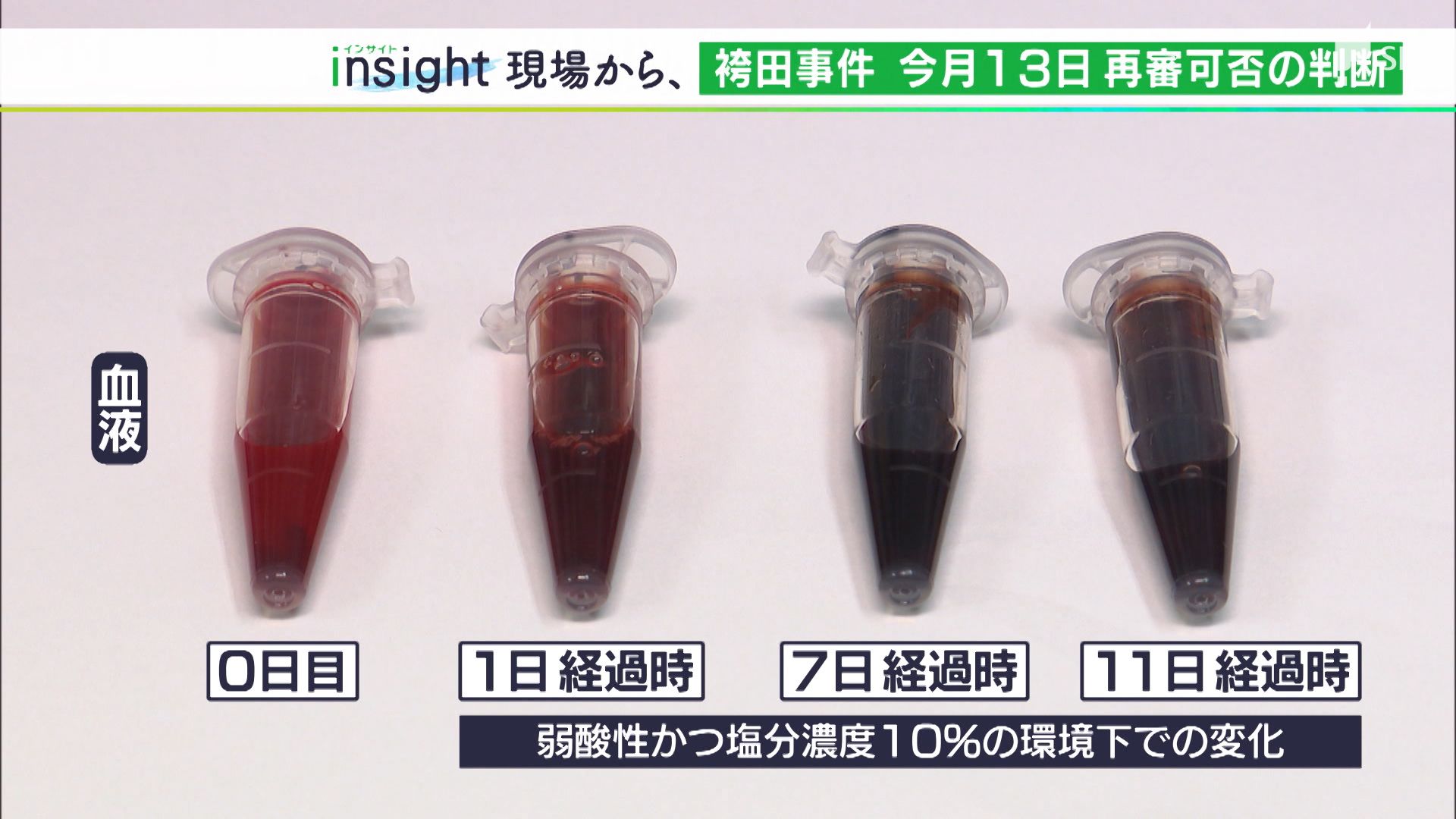 血痕は「赤いのか?」「黒いのか?」袴田事件最大の争点“5点の衣類”に残る赤み【現場から、】 | TBS NEWS DIG