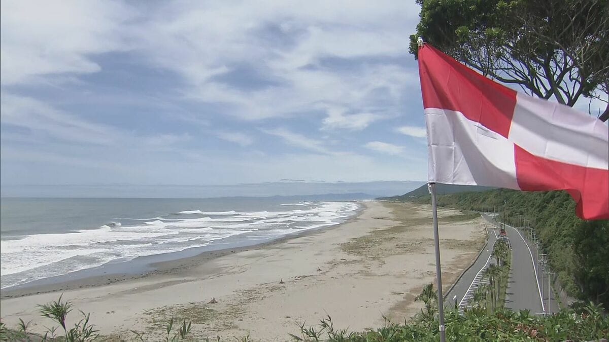 東海地方 【津波の第一波到達予想】はもっとも早いところで三重県南部午後0時半 愛知県外海が午後1時  予想される高さは高いところで1メートル　　