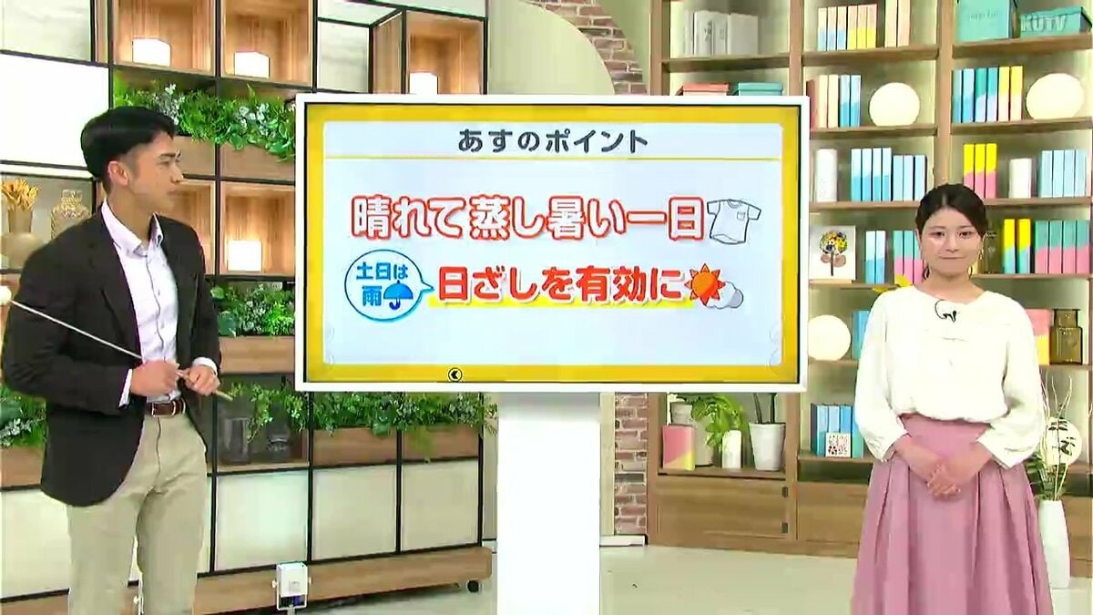 高知の天気　22日　日差しの届く時間も　山岸拓気象予報士が解説
