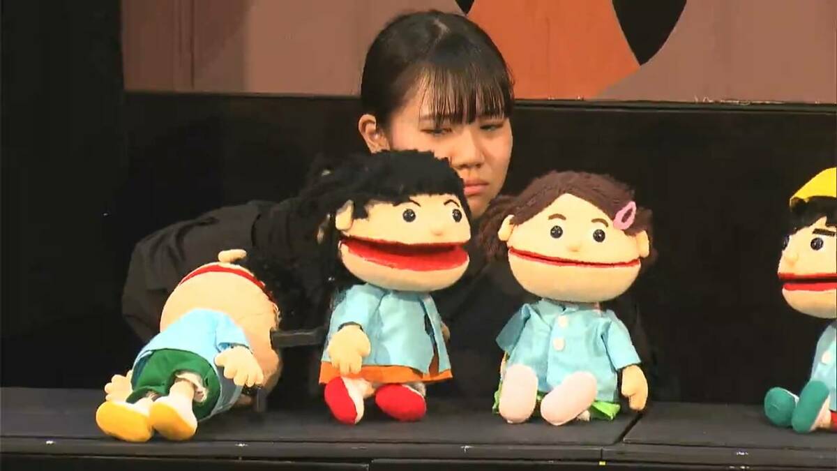 「よく噛まないと歯がきれいに並ばないことも」嚙むことの大切さ伝える人形劇　くらしき作陽大学の学生らが制作【岡山】