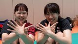 バレー女子日本代表得点時のポーズの真相 応援団長・岩澤実育&副団長・中川つかさ「ベンチと一緒にポージングして」【ネーションズリーグ】|TBS NEWS DIG