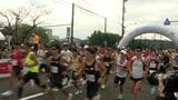ランナー7300人が秋の大井川沿いを力走 ゲストに元日本記録保持者の大迫傑さん しまだ大井川マラソンinリバティ=静岡・島田市 | 静岡のニュース | SBSNEWS | 静岡放送