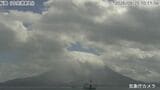 桜島で爆発 噴煙400m 灰は鹿児島市街方向へ【25日26日の降灰予報】|TBS NEWS DIG