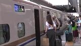 台風7号上陸でＵターン客の動向に変化　午前の新幹線に混雑なし　特急しなの・空の便は運休欠航続く|TBS NEWS DIG