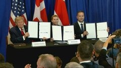 米・デンマーク・グリーンランドが協定に署名　2つの軍事施設の設置など米軍のグリーンランド駐留拡大を認める内容　| TBS CROSS DIG with Bloomberg