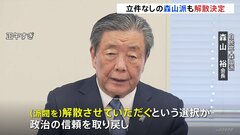 【速報】自民党・森山派が解散を決定　立件されていない派閥解散は初「国民の信頼をお寄せいただくため」| TBS CROSS DIG with Bloomberg