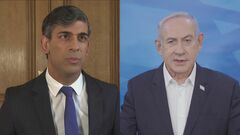 英スナク首相　イスラエル首相と電話会談でイランへの反撃巡り自制求める| TBS CROSS DIG with Bloomberg