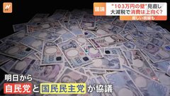 「103万円の壁」の見直しで景気は上向くのか？専門家は「減税が消費を活性化するという理屈には疑問」| TBS CROSS DIG with Bloomberg