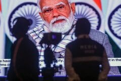 インドで世界最大級のAIサミット開幕、モディ首相は競争優位目指す| TBS CROSS DIG with Bloomberg