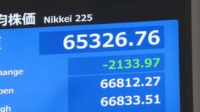 【速報】日経平均 一時2100円超の値下がり 中東情勢の不透明感や長期金利上昇受けてリスク回避の売り注文増|TBS NEWS DIG