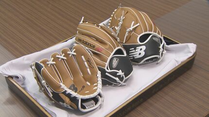 野球しようぜ！』ドジャースの “大谷選手” から小学校にグローブ届く