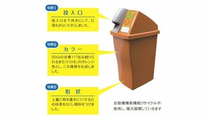 自販機の分別ボックス「投入口は2つなのに」中は混在 なぜ？【飲料