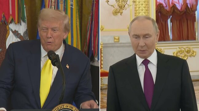 トランプ大統領　プーチン大統領との首脳会談「近く、行う」と明言　会場について「間もなく発表する」|TBS NEWS DIG