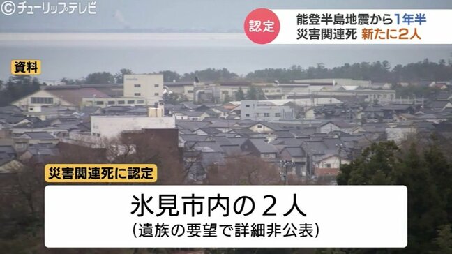 富山県内の災害関連死7人に　氷見市で新たに2人を認定　能登半島地震の影響で死亡　|TBS NEWS DIG