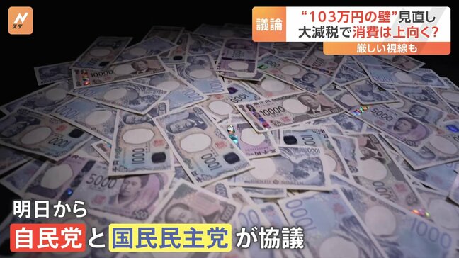 「103万円の壁」の見直しで景気は上向くのか？専門家は「減税が消費を活性化するという理屈には疑問」|TBS NEWS DIG